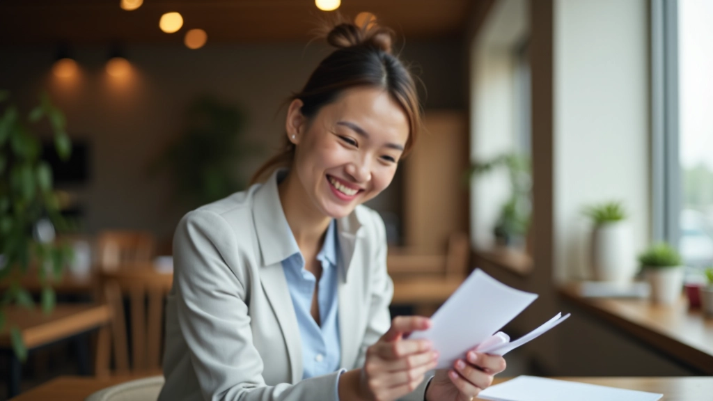 Professional celebrating weekly accomplishments and progress in time management